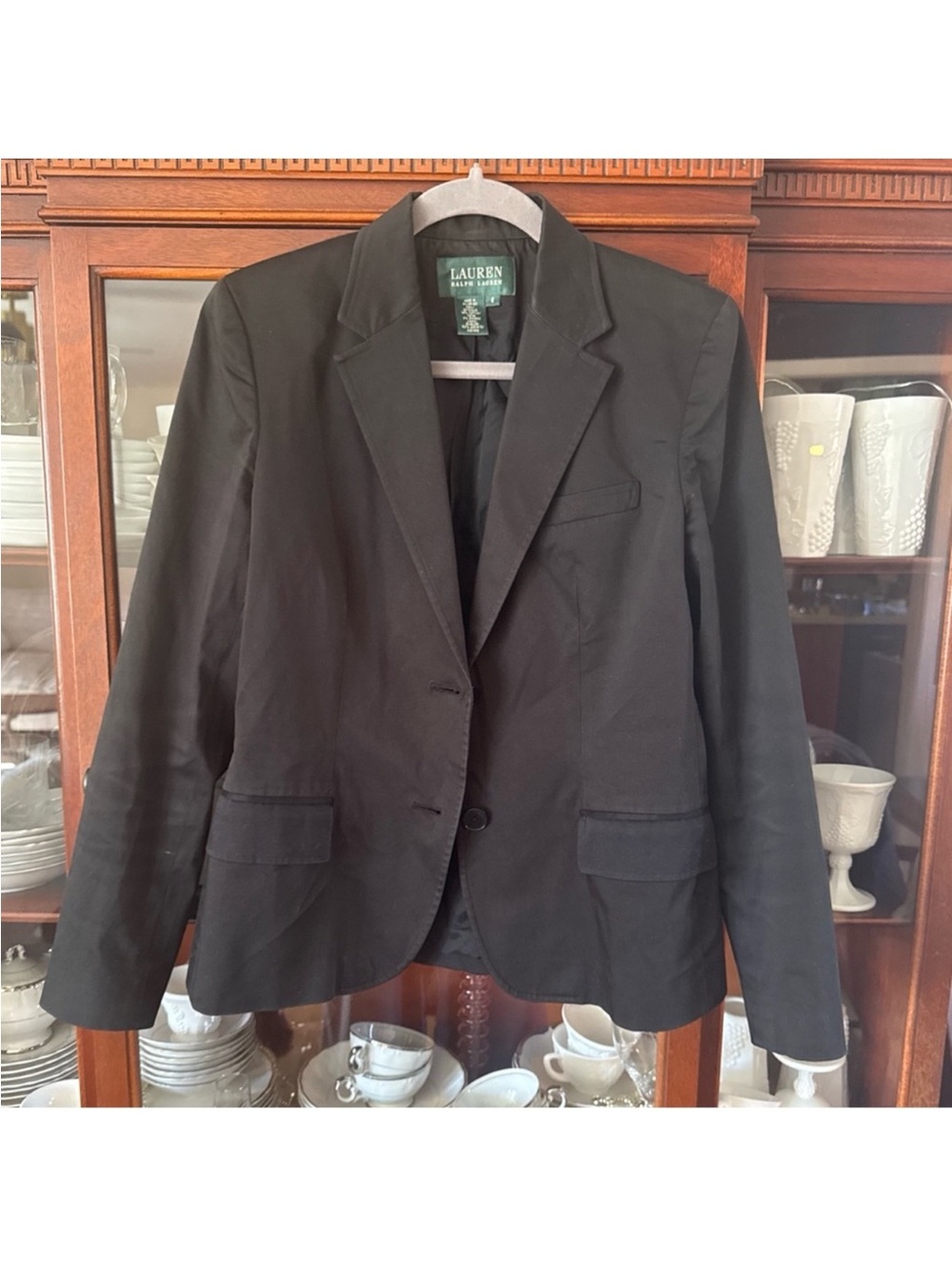 Ralph Lauren Black Women's Single-Breasted Blazer